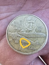 RARE 1997 AUSTRALIAN $1 ONE DOLLAR COIN - SIR CHARLES KINGSFORD SMITH