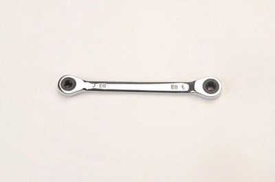 FLZOSPER E-Torx Double Box Ratcheting Wrench, E6x E8，Heavy Duty CR-V Box Ratc...