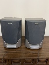Aiwa SX-NA115 Speakers   Working Pair, Minor Cosmetic Damage