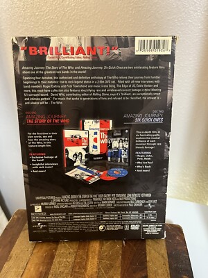 Amazing Journey: the Story of the Who (DVD, 2007) 25195019347| eBay