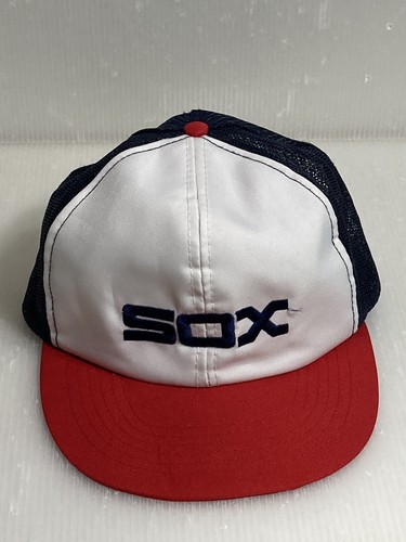 Vtg 80s 90s MLB White Sox Wool Baseball 