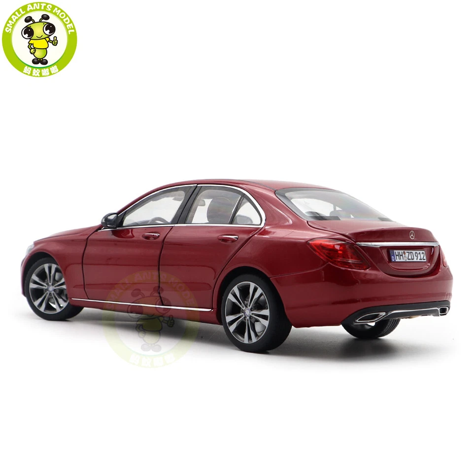 1/18 BENZ CLASE C 2015 NOREV 183835 rojo diecast modelo coche de juguete regalos para amigos Foto 4 de 4