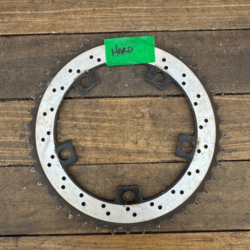 Haro Disc Drive Chainring 43t Old School BMX 43 Tooth Chainwheel Rotor 90s Drill - Picture 8 of 9