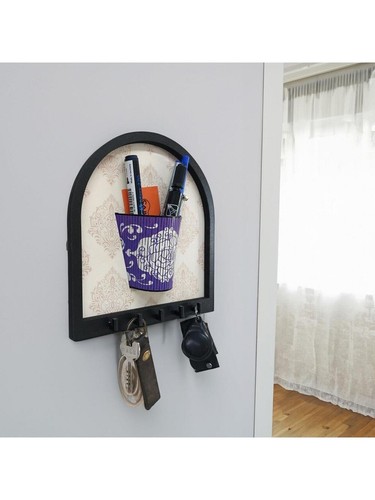 Key Holder for Wall Entryway Organizer Key for Home Decor Wall Hooks Hangers - Picture 3 of 5