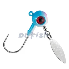 10 Pack Fishing Jigs Walleye Jig Heads 1/8oz 3/16oz 1/4oz Freshwater Saltwater