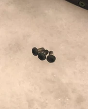 Black T8 Torx Screws For Benchmade Knife Pocket Clip 940 940-1 940-2 (Set Of 3)
