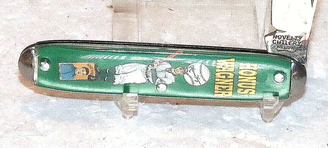 NOS Novelty Cutlery Ireland Honus Wagner Single Blade Pocket Knife eBay