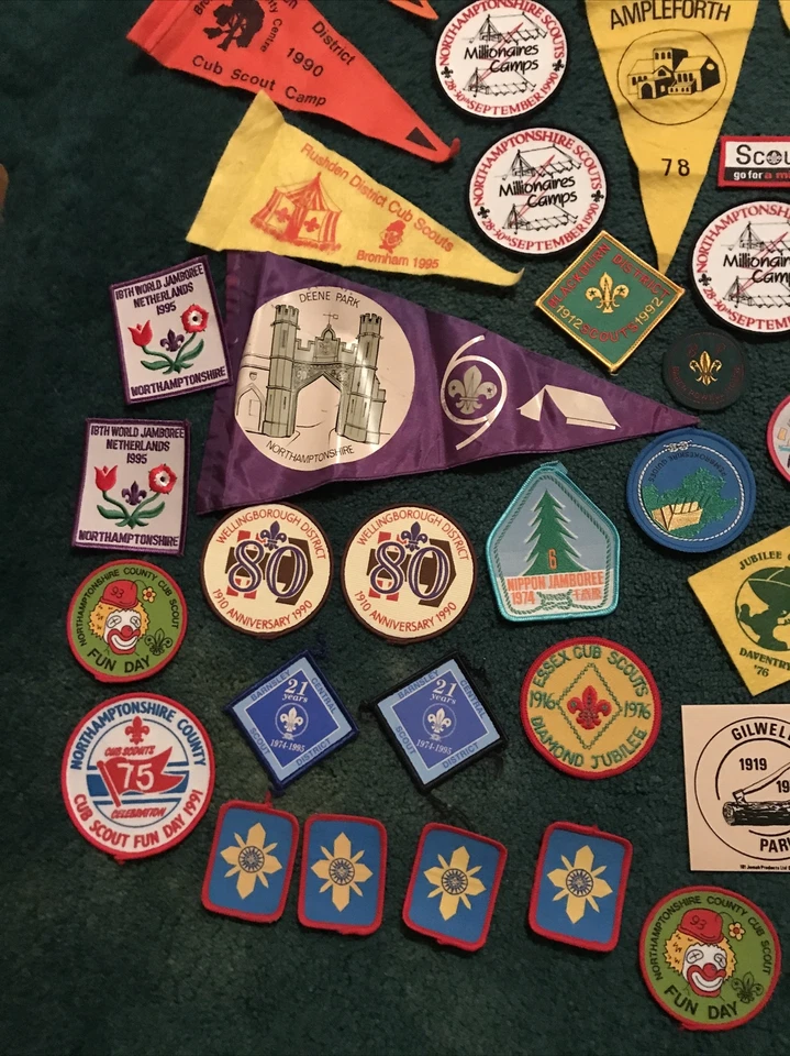Massive Lot Of 150+ Vintage British & American Scouts Beavers Patches & Badges - Image 4 of 4