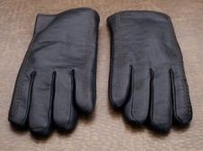 Black Winter Dress Gloves Size M