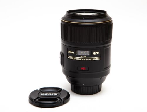 Nikon Micro-Nikkor 105mm f/2.8G f2.8 VR AF-S IF-ED G Macro * Sharp! * USA Model