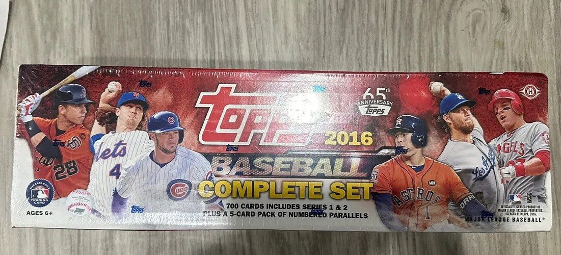 2016 TOPPS MLB BASEBALL SEALED SET SERIES 1 and 2 - Hobby