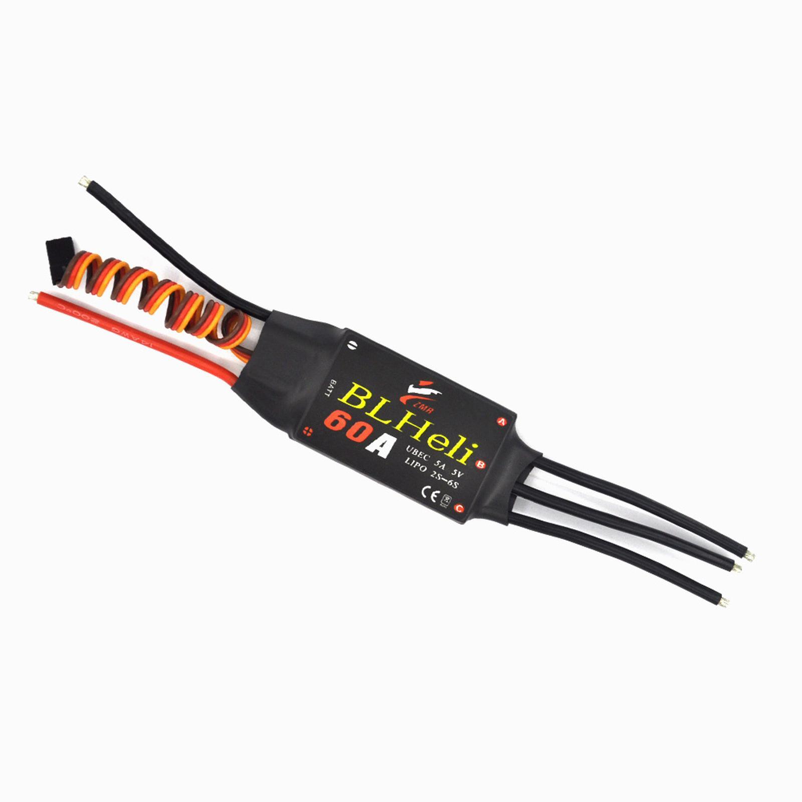 Brushless Speed Controller ESC 80A 60A 50A 40A 20A 12A for Fixed Wing RC Model;