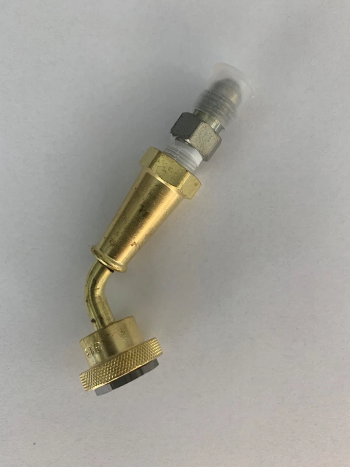 Acoplador de manguera de alta presión cuello de cisne SK-2043-C cobre 1/8" NPT hembra 5.000 PSI Foto 3 de 3