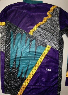Maillot Cycliste Louis Garneau DeFeet – Vintage Années 90 – Taille M – Rare
