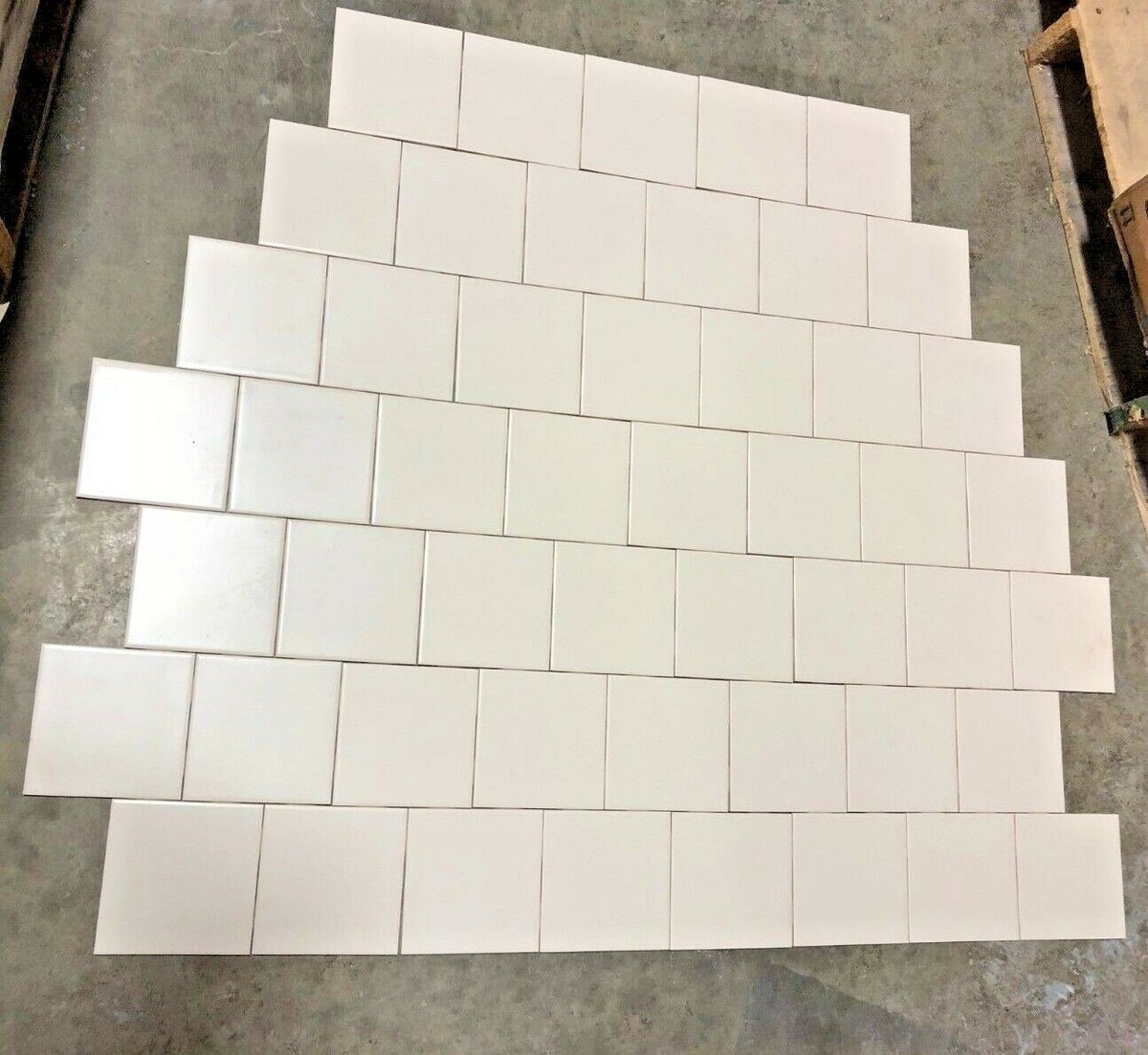 Tile US Ceramic 6x6 Matte Bisquit Vintage Replacement Bath Field