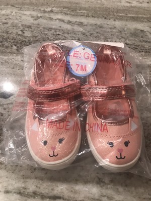 carters rose gold shoes