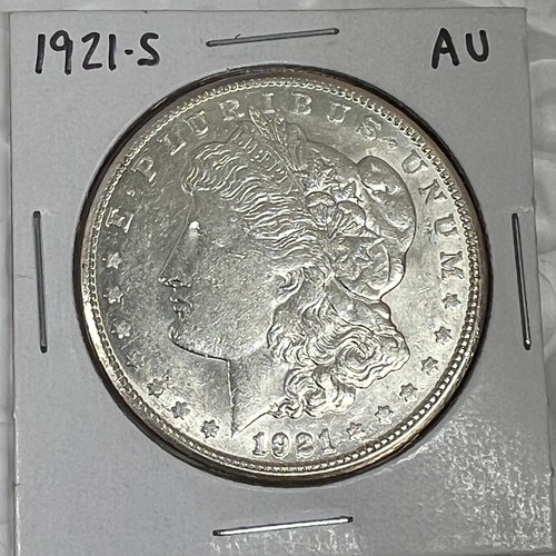 Dólar de plata Morgan Choice AU/ 1921-S último año de emisión - Gran brillo - Imagen 2 de 4
