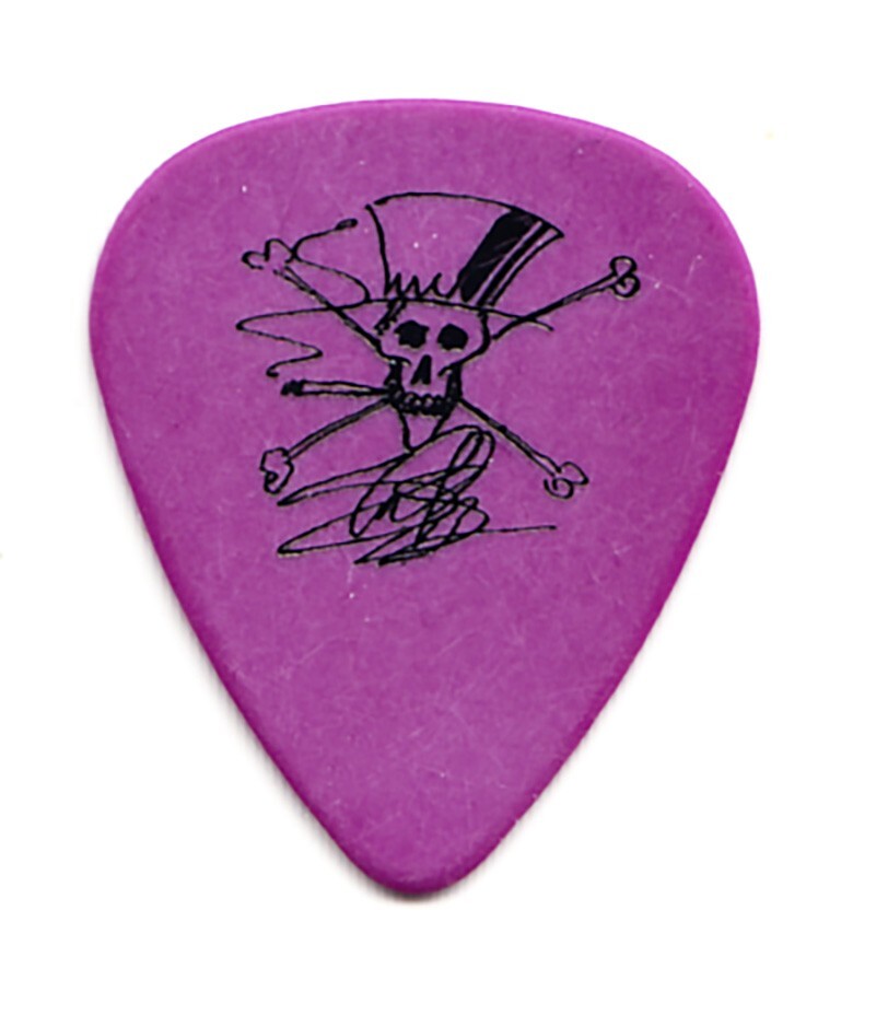 Guns N' Roses Slash Signature Single-Sided Purple Guitar Pick
