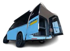 Campervan Sun Canopy Rear Barn Door  Quick Easy Pitch Van T5 6 6.1 Quest Osprey