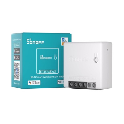 SONOFF MINIR2 WIFI Smart Switch DIY Two WAY Control APP for Alexa Google Alarm