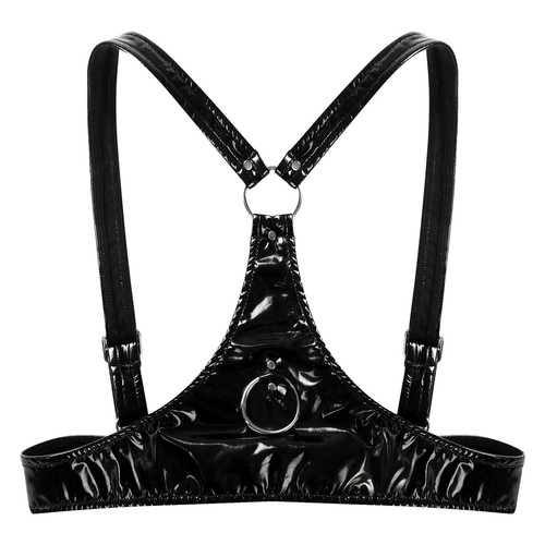 Women's Bra Tops Mesh See Through Sheer Bralette Lingerie Tank Crop Top Clubwear - Picture 4 of 27