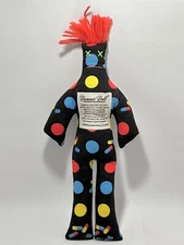 Dammit Doll Polka Dots Pills Black Red Blue Yellow