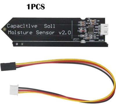 1PCS Capacitive Soil Moisture Sensor 3-Pin Corrosion Resistant DC 3.3-5V