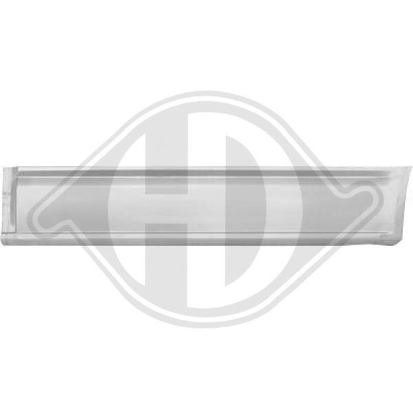 Diederichs Seitenwand Hinten Links FüR VW Multivan V Transporter Bus 9418221-image