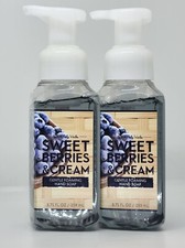 Bath  Body Works Sweet Berries and Cream Hand Soap x2 - Foaming