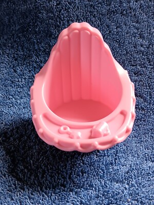 Fisher Price Little People PINK Baby HIGH CHAIR HAPPY SOUNDS HOME DONOR Pc 2013
