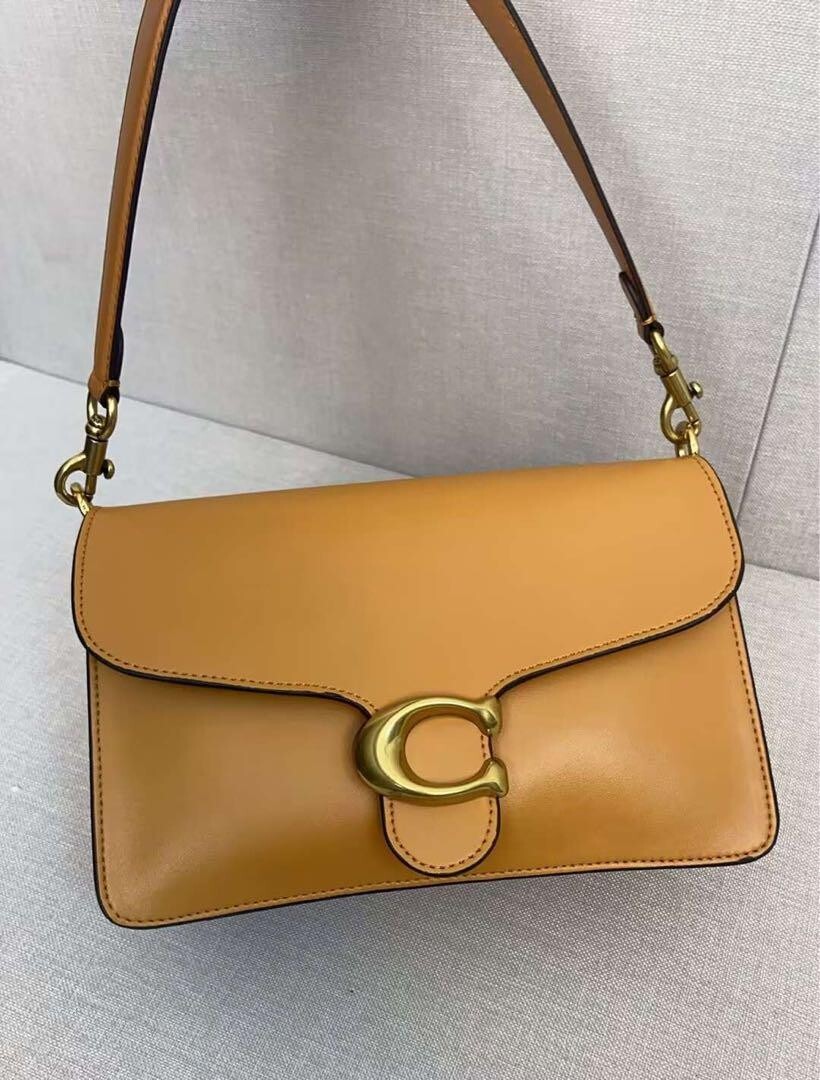COACH Chain Tabby Crossbody Shoulder Bag CAF52 Khaki Outlet New | eBay
