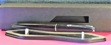 "Parker"   Eversharp  Black&CT  "XF" nib  c.1961's Fountain Pen  w/Soft box