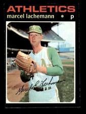 1971 Topps Baseball #84 Marcel Lachemann EX *d5