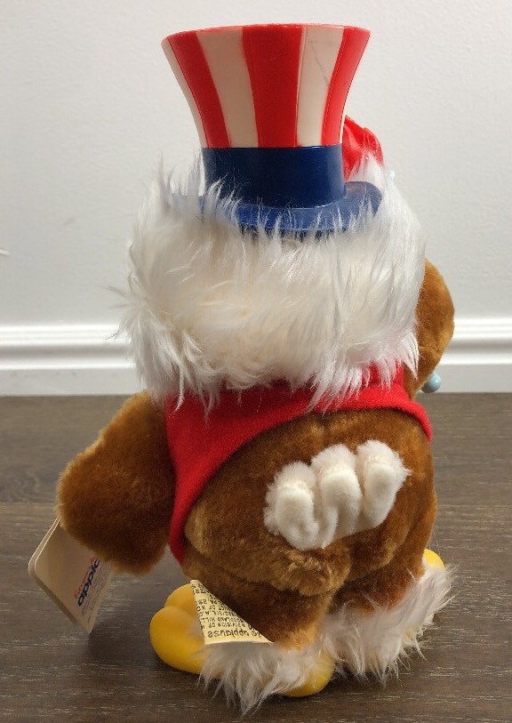 SQUISHMALLOWS - PELUCHE DE SAM L'AIGLE (25 CM) - LES MUPPETS