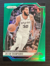 2024-25 Panini Prizm JULIAN CHAMPAGNIE Green Prizm #158 Spurs