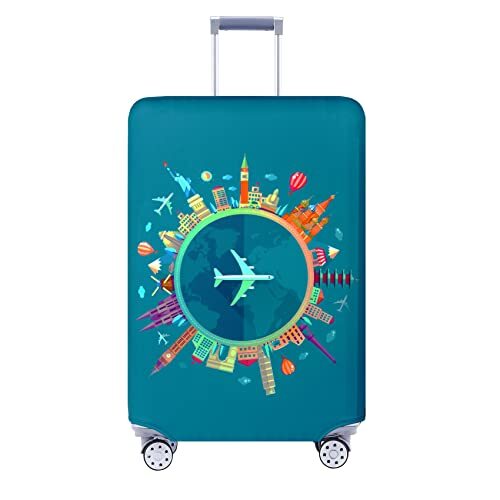 Covers For Suitcase Tsa S(18-21inch Suitcase) Dreaming Blue