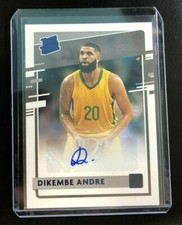 2021/22 Chronicles Draft RATED ROOKIE - DIKEMBE ANDRE BLUE RC AUTO #41/75 Made