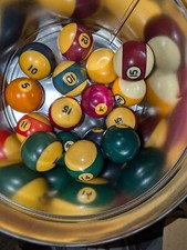 Vtg Replacement Billiards Pool Ball 2 1/4" Standard Regulation Buyers Choice