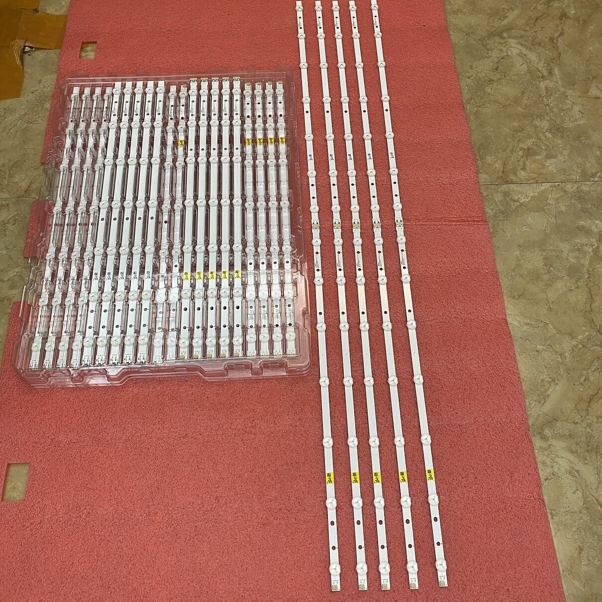 Kit Strisce LED Retroilluminazione Nuove Per TV Samsung 55" - Modelli Compatibili UN55H6203, J6200 E Altri Retroilluminazione Tv Bn96-28772a