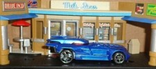 HOT WHEELS Loose Batmobile (Blue Version)