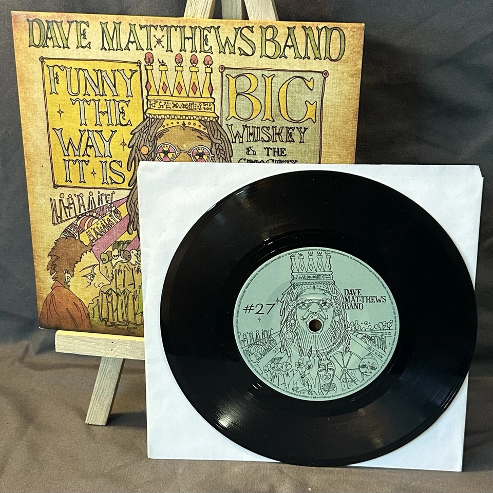 Dave Matthews Band - Funny The Way It Is 7” Vinyl Single b/w #27 DMB Rare Foto 4 de 4