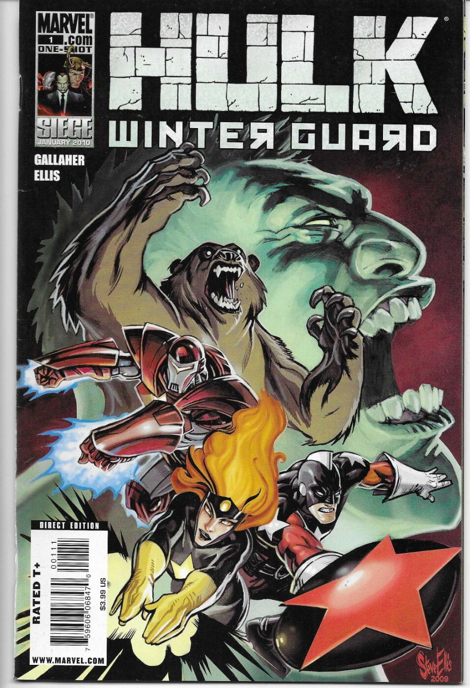 HULK - WINTER GUARD (2010) #1  - Back Issue (S)