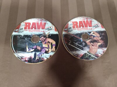 WWE Raw The Beginning 1993 DVD Disc 1 And Disc 2 ONLY