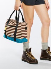 Chums Striped All Day Sweat Nylon Ll Duffel Bag $94 Urban Outfitters Exclusive