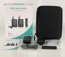 Movo EDGE-DI-DUO Wireless Lavalier Microphone System for iPhone, Lightning, iOS