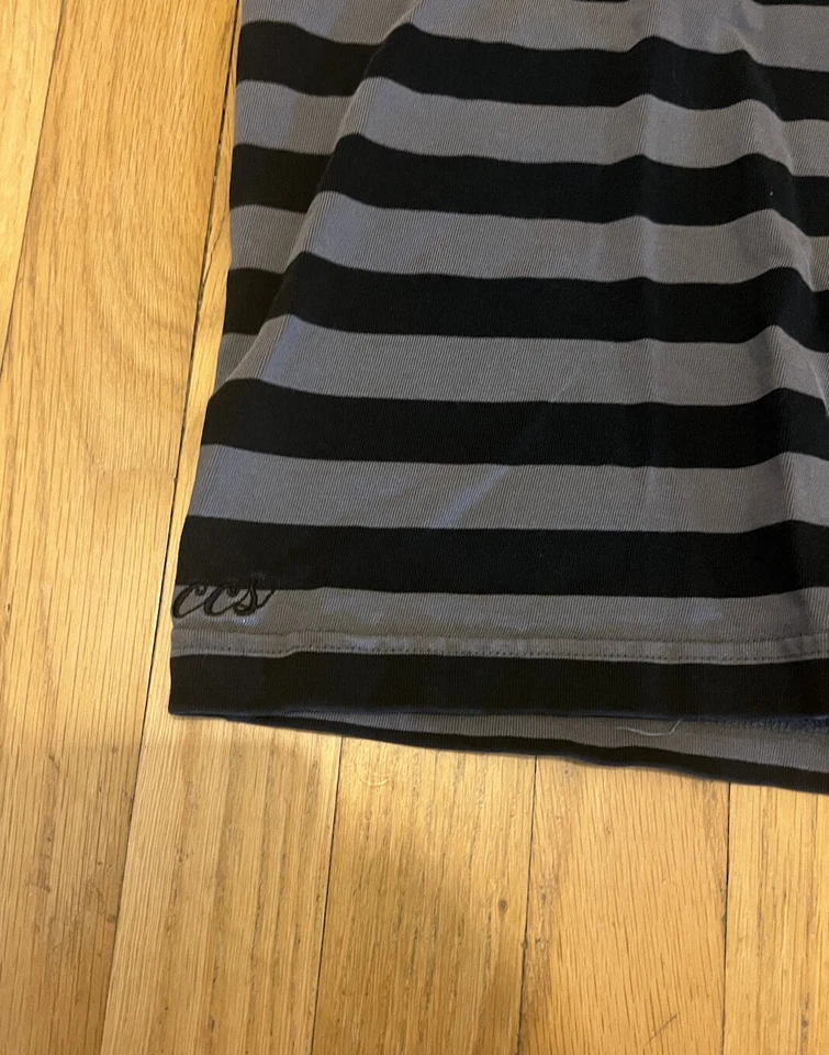 Lote de 2 camisetas de skate vintage CCS a rayas  Foto 2 de 4