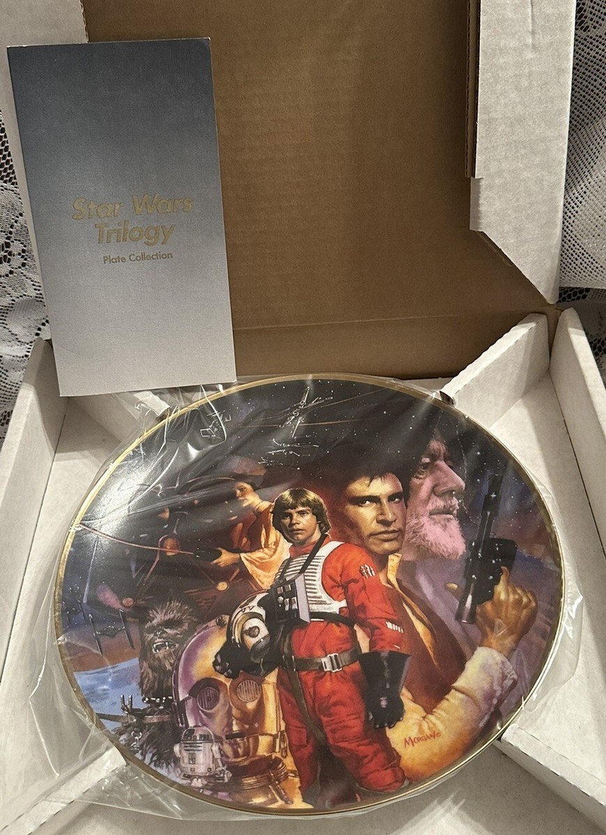 希少 スターウォーズ(ルークスカイウォーカー)ハミルトンコレクション限定プレート 希少 スターウォーズ(ルークスカイウォーカー)ハミルトン