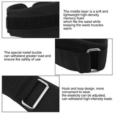 (XL) Gewichtheben Gürtel Fitness Training Taille Unterstützung Brace Widen BA