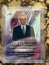 2026 Leaf Pop Century Chelcie Ross Black Auto /15- Major League