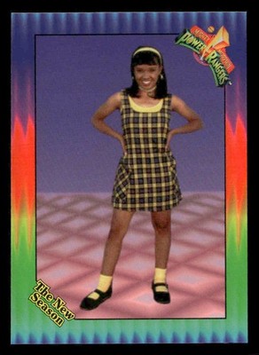 1995 Collect-A-Card Power Rangers The New Season Retail #2 Aisha Bonus